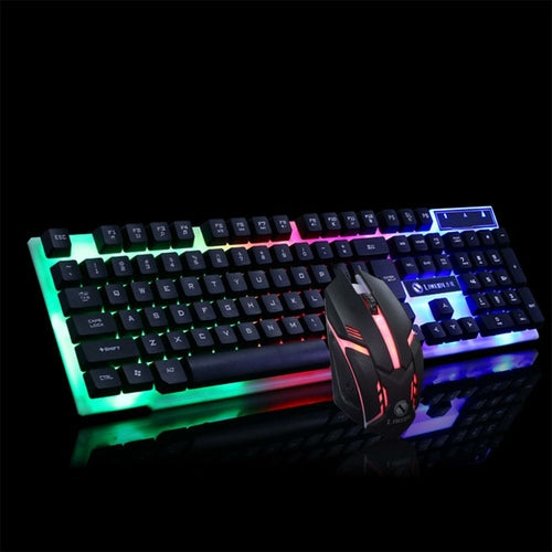 ErgoLite RGB Wired Gaming Keyboard + Mouse Combo