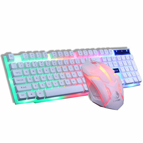 ErgoLite RGB Wired Gaming Keyboard + Mouse Combo