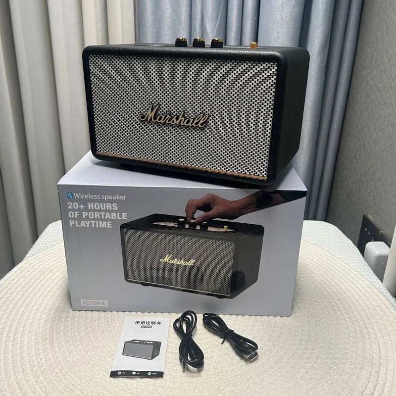 Marshall ACTON lII Portable Bluetooth 5.0 Speaker Deep Bass
