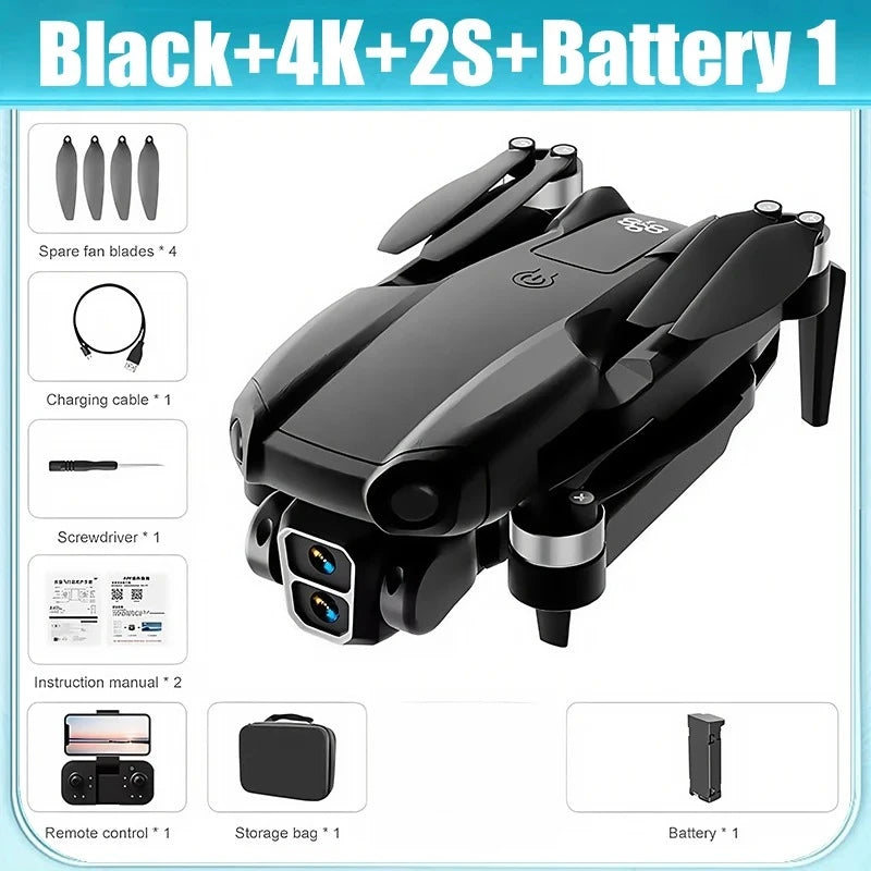 For Genuine A888 Pro Drone 4K Professional ESC Dual Camera Dron Optical Flow Localization 3-Sided Obstacle Avoidance Quadcopter