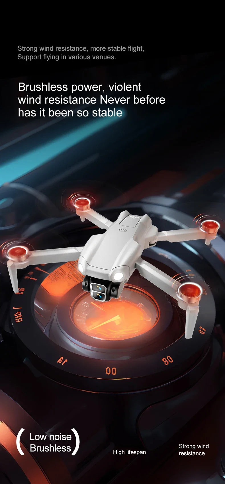 For Genuine A888 Pro Drone 4K Professional ESC Dual Camera Dron Optical Flow Localization 3-Sided Obstacle Avoidance Quadcopter