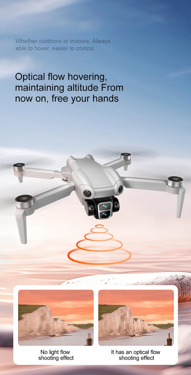 For Genuine A888 Pro Drone 4K Professional ESC Dual Camera Dron Optical Flow Localization 3-Sided Obstacle Avoidance Quadcopter
