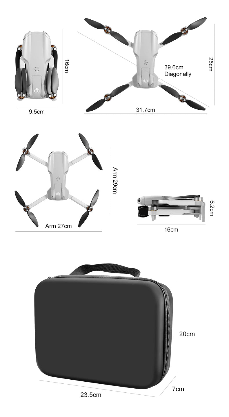 For Genuine A888 Pro Drone 4K Professional ESC Dual Camera Dron Optical Flow Localization 3-Sided Obstacle Avoidance Quadcopter