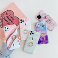 Elegant Marble iPhone Case – 360° Protection for All Models