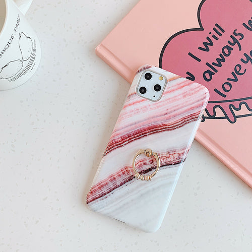 Elegant Marble iPhone Case – 360° Protection for All Models